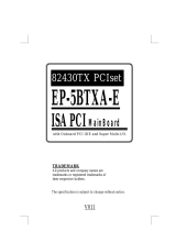 EPOX EP-5BTXA-E User manual