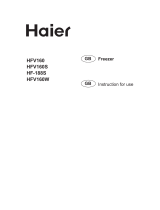 Haier HFV160 Instructions For Use Manual