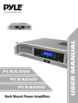 Pyle PEXA8000 User manual