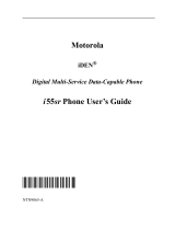 Motorola i55sr User manual