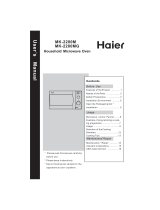 Haier MK-2280M User manual