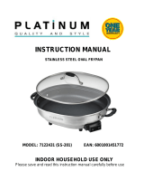 Platinum 7122431 (SS-201) User manual
