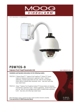 Moog Videolarm PurgeDome PDW7CN-9 Installation And Operation Instructions Manual