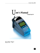 Ingeni Elite 770 User manual