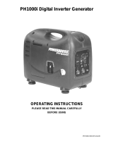 Powerhouse PH1000i Operating Instructions Manual