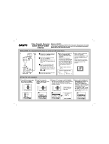 Sanyo VWM-900 Quick Setup Manual