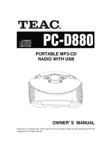 TEAC PC-D880 Owner's manual