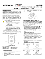 Honeywell International 5805BDV User manual