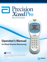 Abbott Precision XceedPro User manual