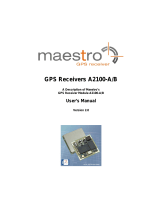 Maestro A2100-A/B User manual