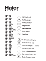 Haier HR-146AA User manual