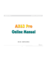 AOpen AX63PRO User manual