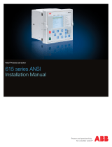 ABB Relion 615 series Installation guide