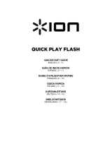 iON QUICK PLAY FLASH Owner's manual