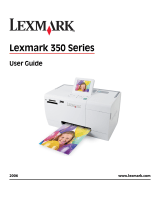 Lexmark 22W0000 - P 350 Color Inkjet Printer User manual