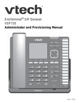 VTech VSP735 Administrator And Provisioning Manual