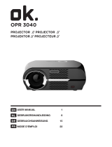 OK. OPR 3040 User manual