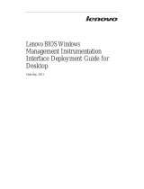 Lenovo ThinkCentre M91p Deployment Manual