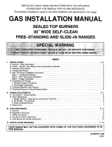Maytag CHG9800BAB Installation Instructions Manual