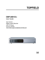 Topfield CBP-2001CI+ User manual