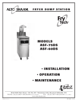 Alto-Shaam Fry Tech ASF-75DS Operating instructions