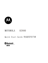Motorola FINITI Quick start guide