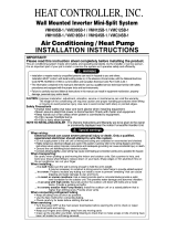 Heat Controller VMH24SB-1 Service Installation Instructions Manual