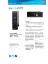 Eaton 9135 User manual