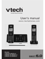 VTech Five Handset Expandable Cordless Phone System with Digtial Answering System and Caller ID User manual