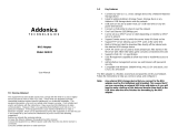 Addonics Technologies NASU2 User manual