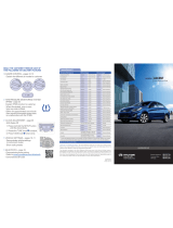 Hyundai Accent Quick Reference Manual