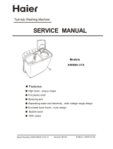 Haier HWM80-27S User manual