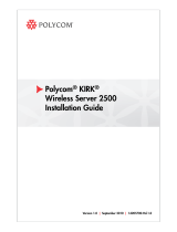 Polycom KIRK 2500 Installation guide