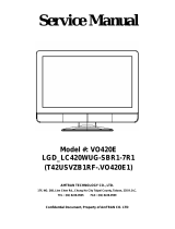 Vizio VO420E - 42" LCD TV User manual