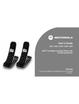 Motorola H201 User manual