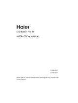 Haier LE40M600SF User manual