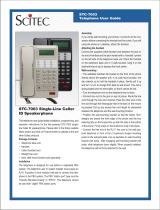 Scitec STC-7003 User manual