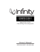Infinity Compositions Overture OVTR 2 Owner's manual
