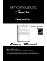 Heat Controller Comfort-Aire BHD-651-D Owner's manual