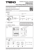 Trend 3RM/24VAC Installation Instructions-Mounting