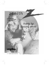 Zenith VRS428 Operating instructions