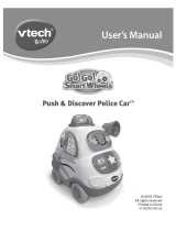 VTech Go! Go! Smart Wheels Push & Discover Police Car User manual