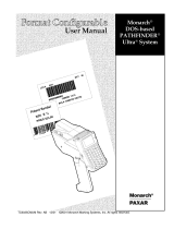 Paxar Monarch DOS-based Pathfinder Ultra System 6035 User manual