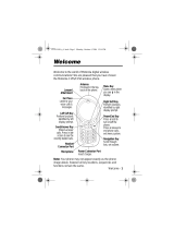 Motorola C155 - Cell Phone - GSM Owner's manual