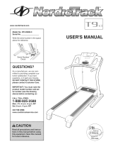 NordicTrack T9ci Treadmill User manual