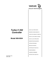 Varian Turbo-V 70 User manual
