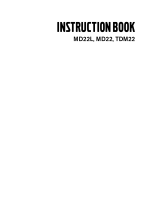Volvo Penta TDM22 Instruction book
