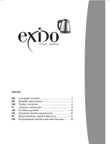 Exido Cordless Jug Kettle 245-035 User manual