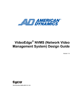 American Dynamics VideoEdge Design Manual