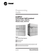 Trane IntelliPak Signature SCRF-029 Programming Manual